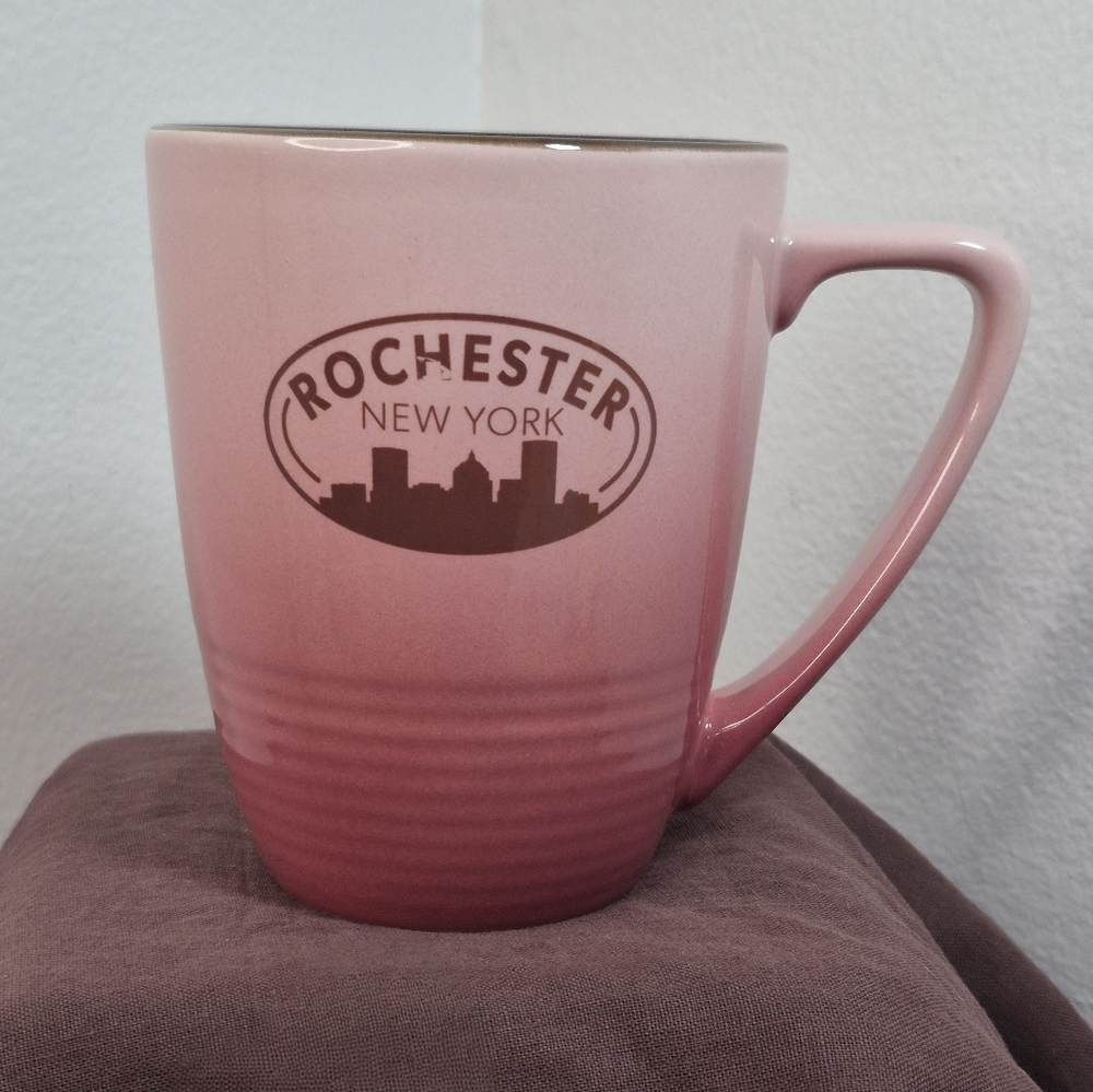 Rochester New York Ombre Coffee Mug 14 oz